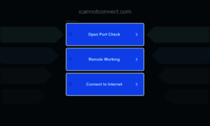 Port25.icannotconnect.com thumbnail