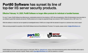 Port80software.com thumbnail