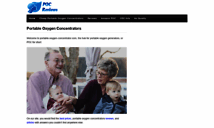 Portable-oxygen-concentrator.com thumbnail