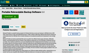 Portable-rebrandable-backup-software.soft112.com thumbnail