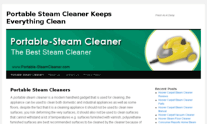 Portable-steamcleaner.com thumbnail