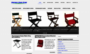 Portablechairstore.com thumbnail