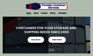 Portablecontainerservices.com thumbnail
