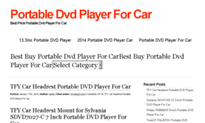 Portabledvdplayerforcar.net thumbnail