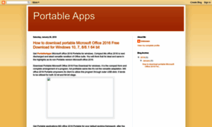 Portableofficeapps.blogspot.com thumbnail