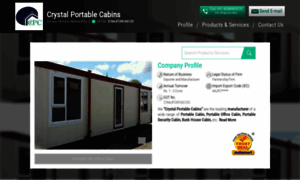 Portableofficecabins.com thumbnail