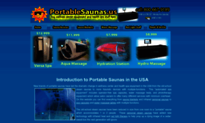 Portablesaunas.us thumbnail