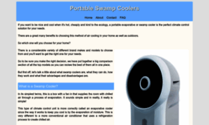 Portableswampcoolers.com thumbnail