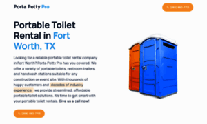 Portabletoiletsfortworthtx.com thumbnail