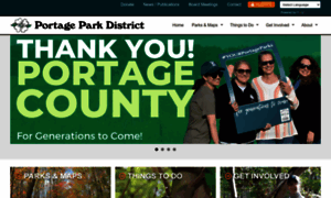 Portageparkdistrict.org thumbnail