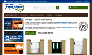 Portail-cloture-de-france.fr thumbnail