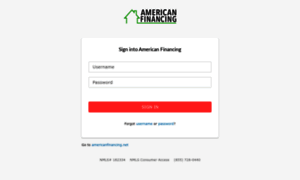 Portal.americanfinancing.net thumbnail