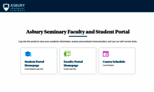 Portal.asburyseminary.edu thumbnail