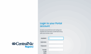 Portal.centralnicregistry.com thumbnail