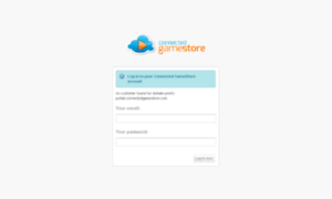 Portal.connectedgamestore.com thumbnail