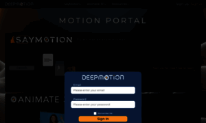 Portal.deepmotion.com thumbnail