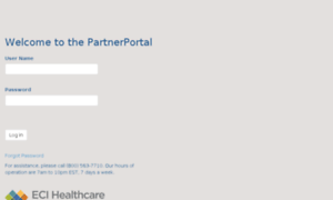 Portal.ecihealthcarepartners.com thumbnail