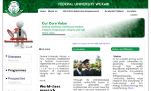 Portal.fuwukari.edu.ng thumbnail
