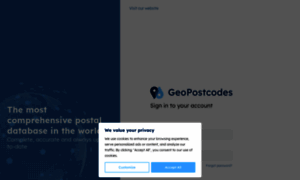 Portal.geopostcodes.com thumbnail