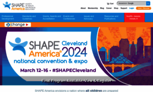 Portal.shapeamerica.org thumbnail