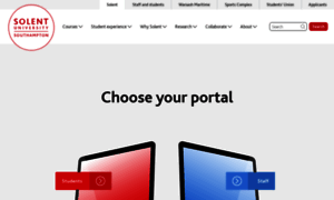 Portal.solent.ac.uk thumbnail