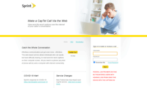 Portal.sprintcaptel.com thumbnail