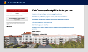 Portalas.kaunoklinikos.lt thumbnail