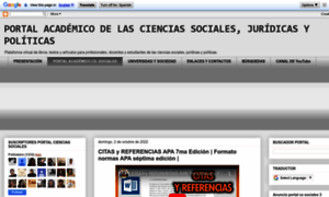 Portalcienciassociales.blogspot.mx thumbnail