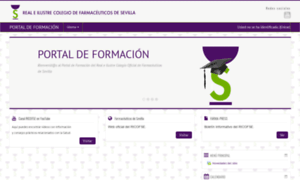 Portalformacion.farmaceuticosdesevilla.es thumbnail