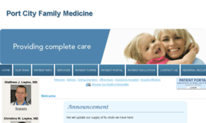 Portcityfamilymedicine.com thumbnail