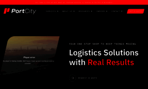 Portcitylogistics.com thumbnail