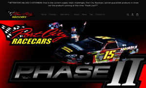 Portcityracecars.com thumbnail