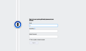 Porter-gill-family.1password.com thumbnail