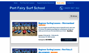 Portfairysurfschool.rezgo.com thumbnail