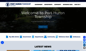 Porthurontownship.org thumbnail