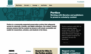 Portico.org thumbnail