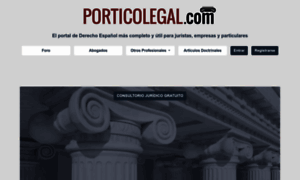 Porticolegal.com thumbnail