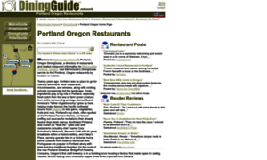 Portland.diningguide.com thumbnail