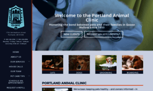 Portlandanimalclinic.com thumbnail