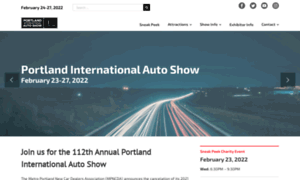 Portlandautoshow.com thumbnail