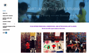 Portlandchildart.org thumbnail