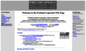 Portlandcopwatch.org thumbnail