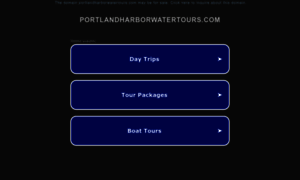 Portlandharborwatertours.com thumbnail