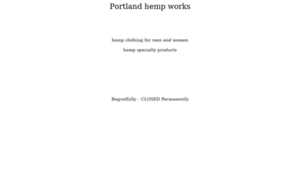 Portlandhempworks.com thumbnail