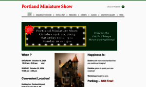 Portlandminiatureshow.com thumbnail