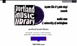 Portlandmusiclibrary.co.uk thumbnail