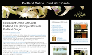 Portlandonline.findegiftcards.com thumbnail