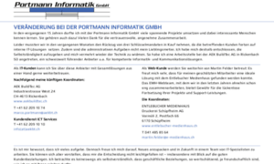 Portmann-informatik.ch thumbnail