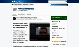 Portrait-professional.en.lo4d.com thumbnail