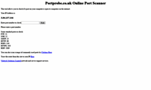 Portscanner.org.uk thumbnail